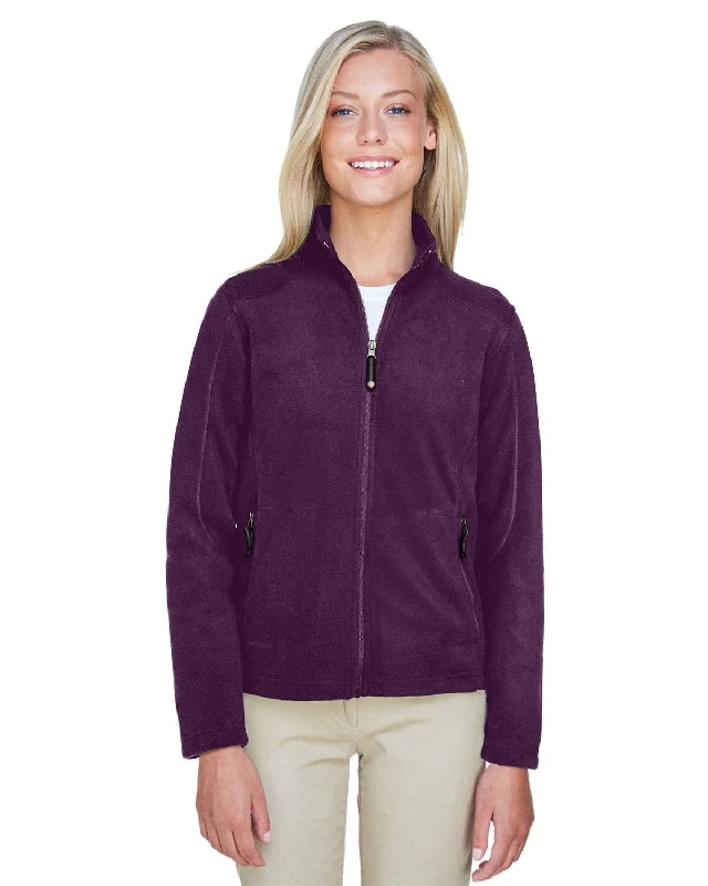 North End Voyage Ladies Fleece Jacket | Mulberry Purple