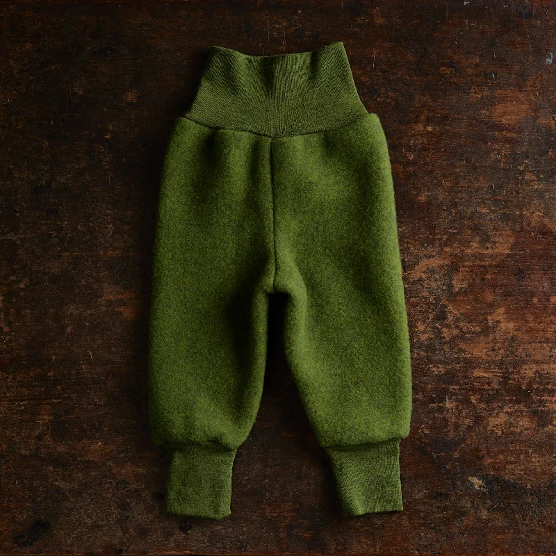 Barbet Baby & Kids Pants - Merino Wool Fleece - Forest