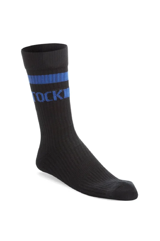 Birkenstock Cotton Crew Stripe Socks for Men in Black | 1026246