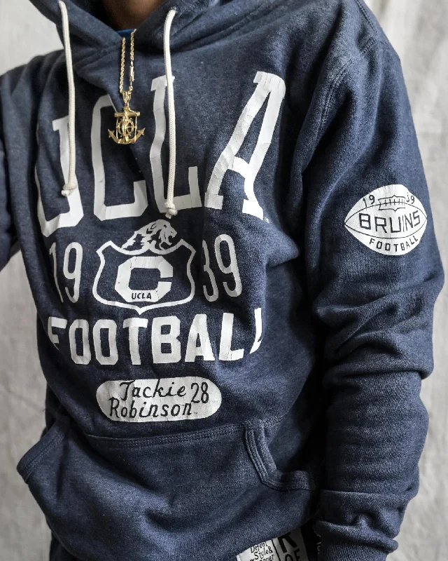 UCLA - Jackie Robinson Football Navy PO Hoody