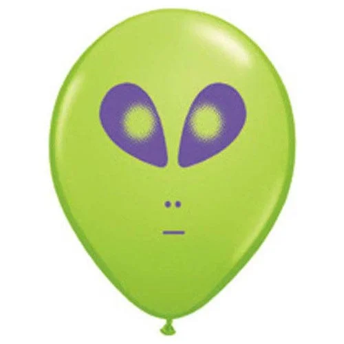 5 inch SPACE ALIEN - LIME GREEN