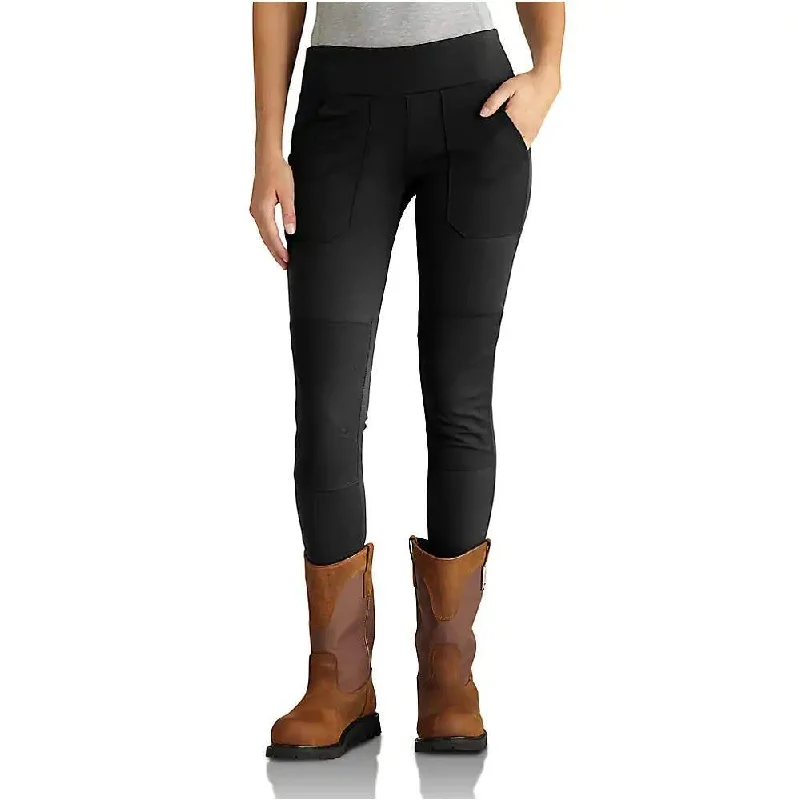Fashion Expert Women's Midweight Force Fitted Utility Leggings - Black