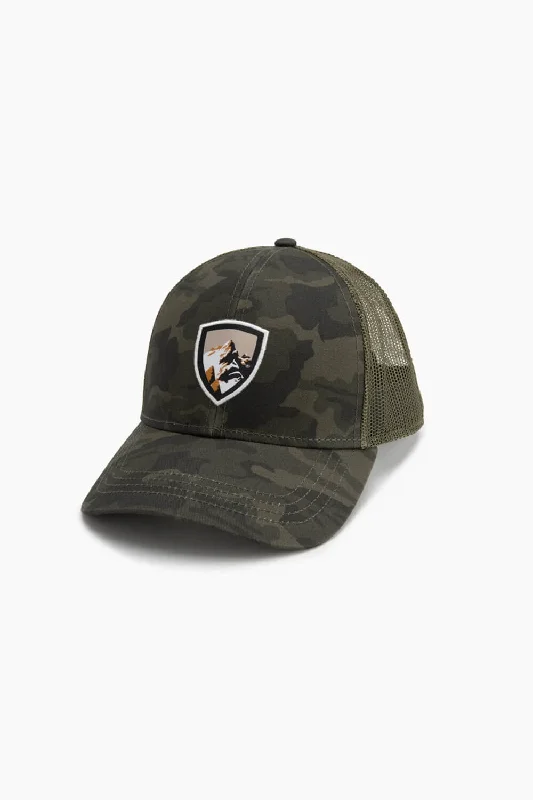 Kuhl Trucker Hat for Men in Camo Green | 830-GRCA