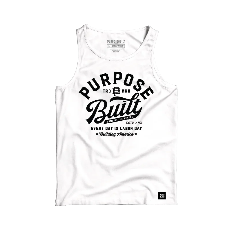 PB Script Tank, White