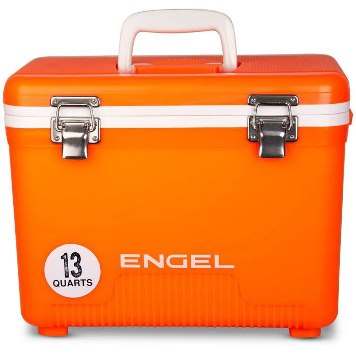 Fresh And Elegant 13 Quart Drybox/Cooler: High Viz Orange
