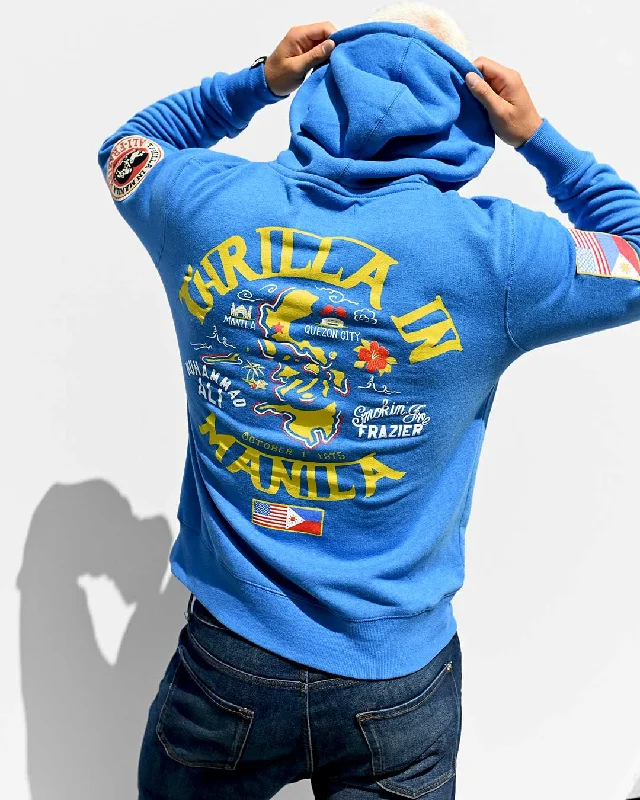 Thrilla in Manila Blue PO Hoody