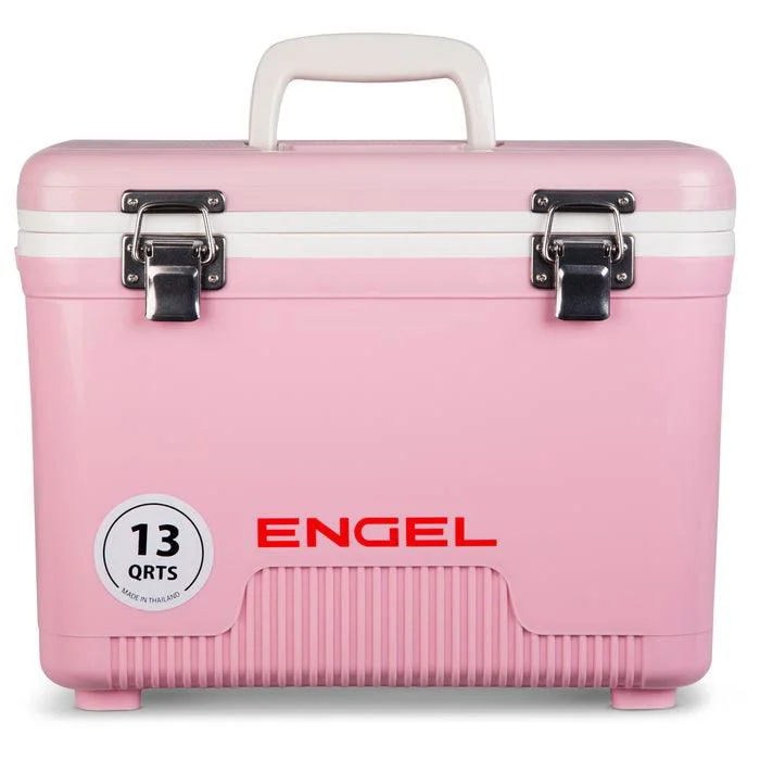 Trendy Items 13 Quart Drybox / Cooler: Pink