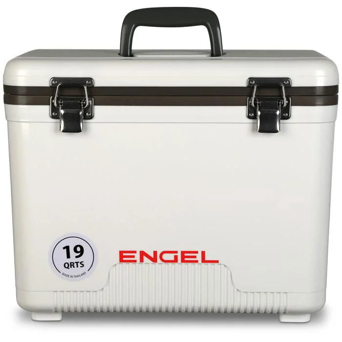 19 Quart Drybox / Cooler: White