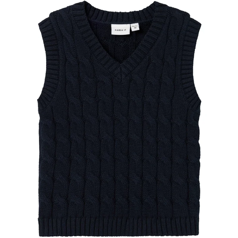 Name It Dark Sapphire Remon Knit Slipover