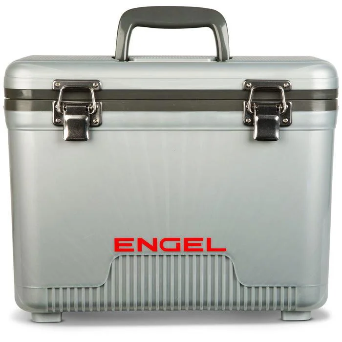 13 Quart Drybox / Cooler: Silver