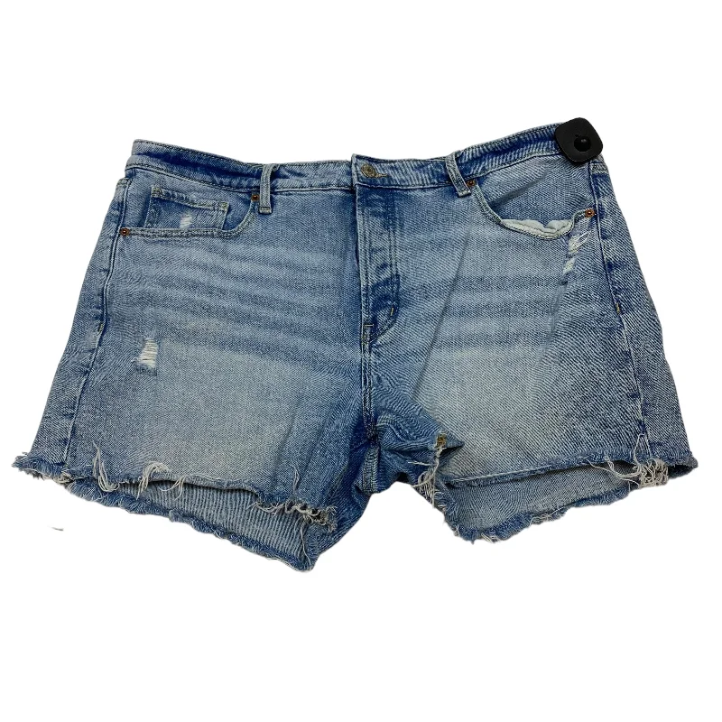 Blue Denim Shorts Old Navy, Size 18