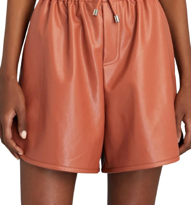 Ryder Shorts In Russet